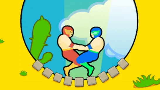 Wrestle Jump game Play Wrestle Jump game